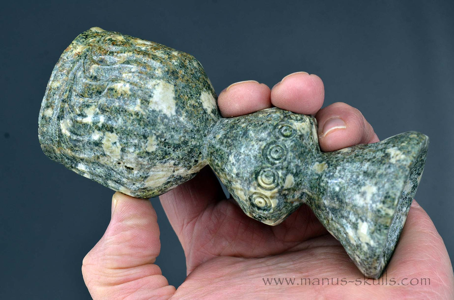 Preseli Bluestone Chalice ~ Goblet ~ Cup Tarot ~ Holy Grail  (12,8 cm)