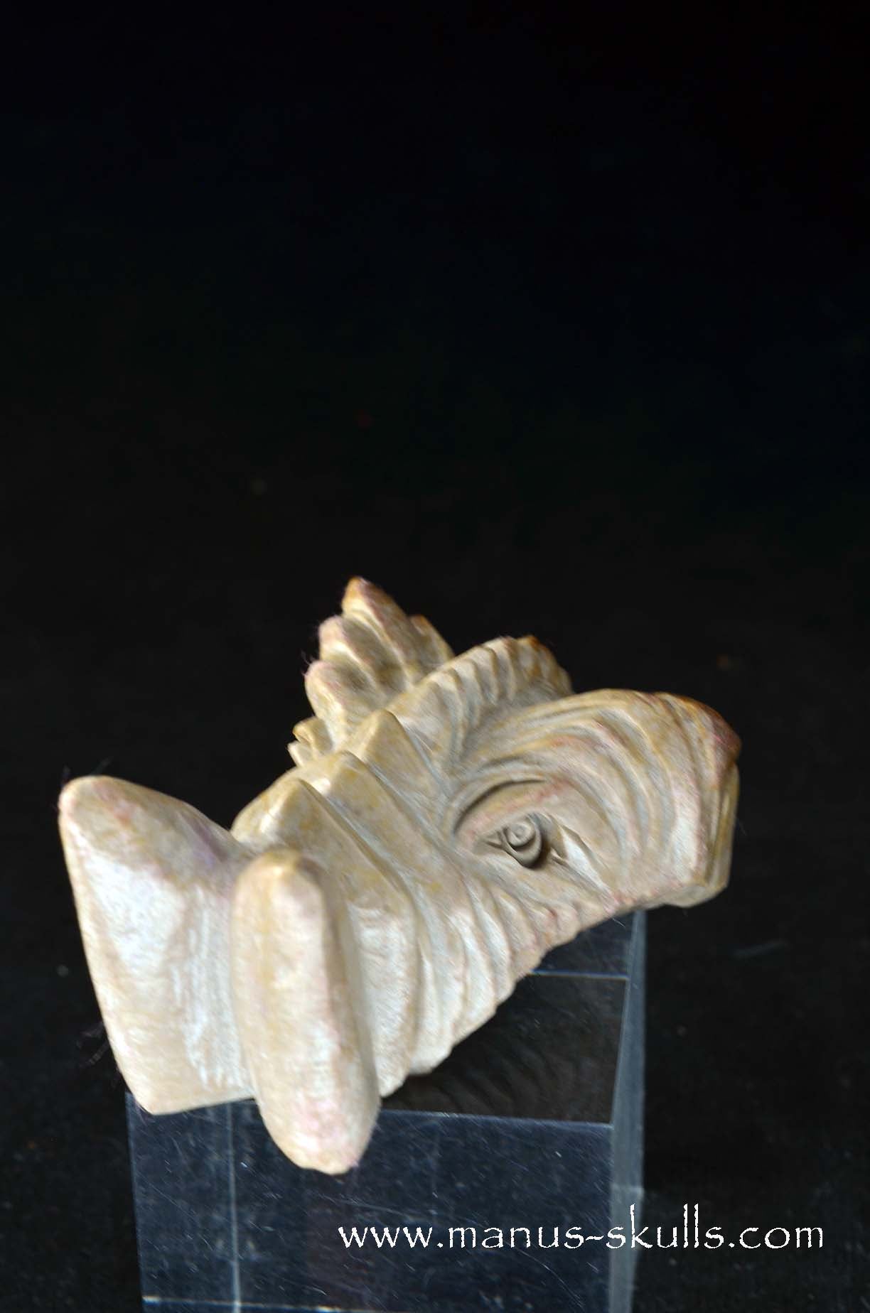 Manus skulls unique Crystal Carvings handmade skulls dragons pendants preseli bluestone tribals spiritual meaning wand Unicorn .. sarsens stone