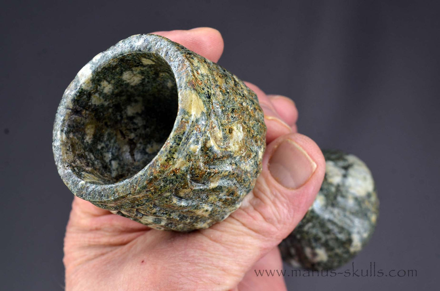 Preseli Bluestone Chalice ~ Goblet ~ Cup Tarot ~ Holy Grail  (12,8 cm)