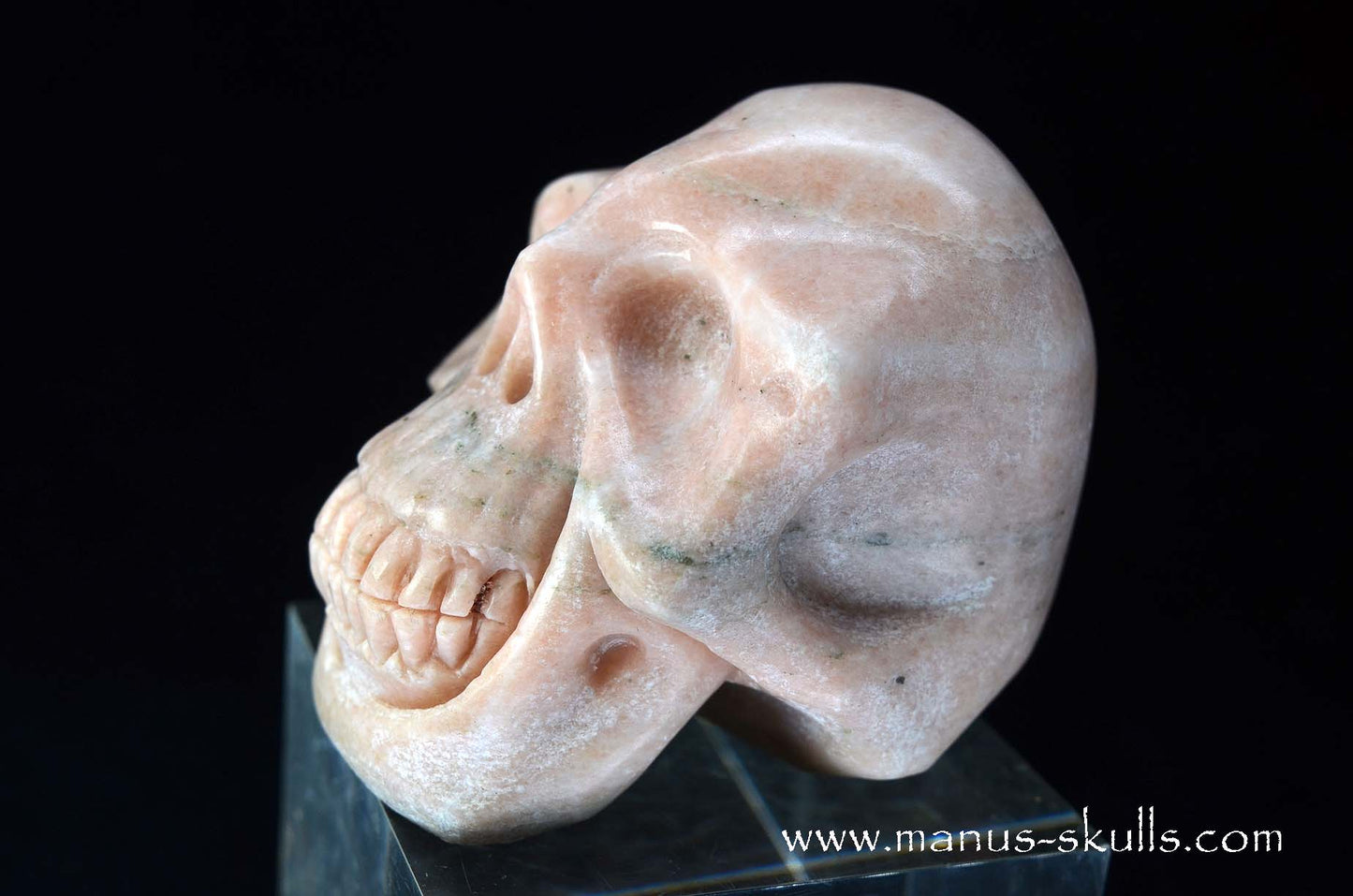 Austrian Pink Solker Marble Skull