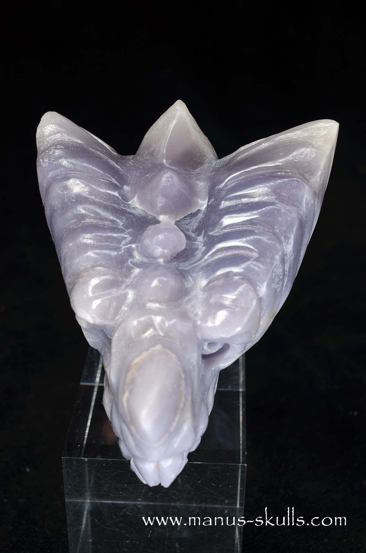 Manus skulls unique Crystal Carvings handmade skulls dragons pendants preseli bluestone tribals spiritual meaning wand Unicorn .. yttrium fluorite