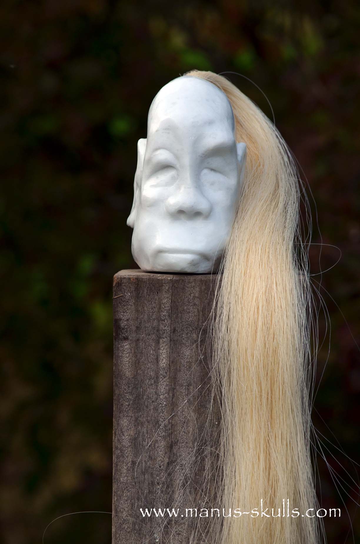 Manus skulls unique Crystal Carvings handmade skulls dragons pendants preseli bluestone tribals spiritual meaning wand Unicorn ..  barite