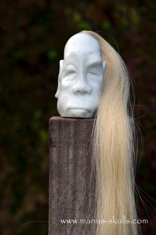 Manus skulls unique Crystal Carvings handmade skulls dragons pendants preseli bluestone tribals spiritual meaning wand Unicorn ..  barite