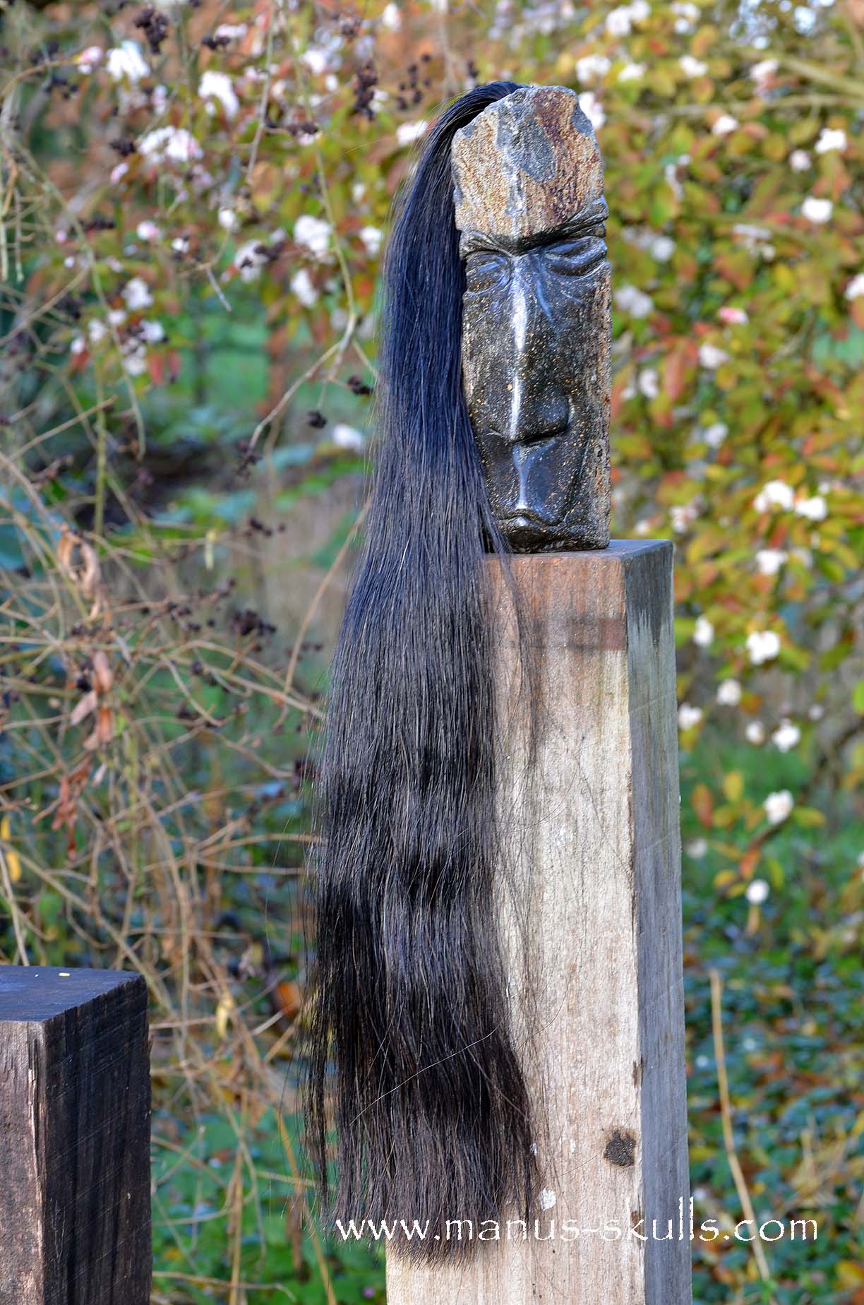 Manus skulls unique Crystal Carvings handmade skulls dragons pendants preseli bluestone tribals spiritual meaning wand Unicorn .. hexagonal basalt