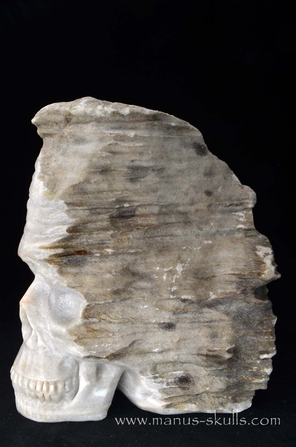 Special Greek Marble Skull