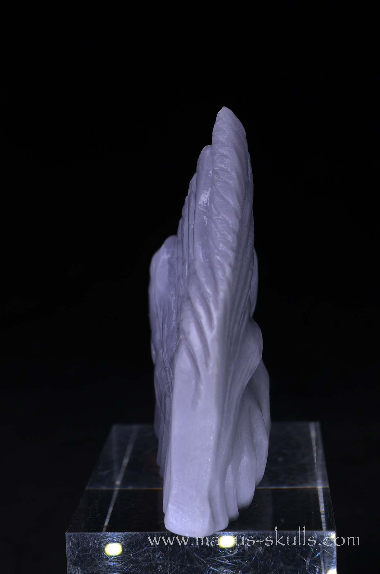 Rare Yttrium Fluorite Lavender Dragon