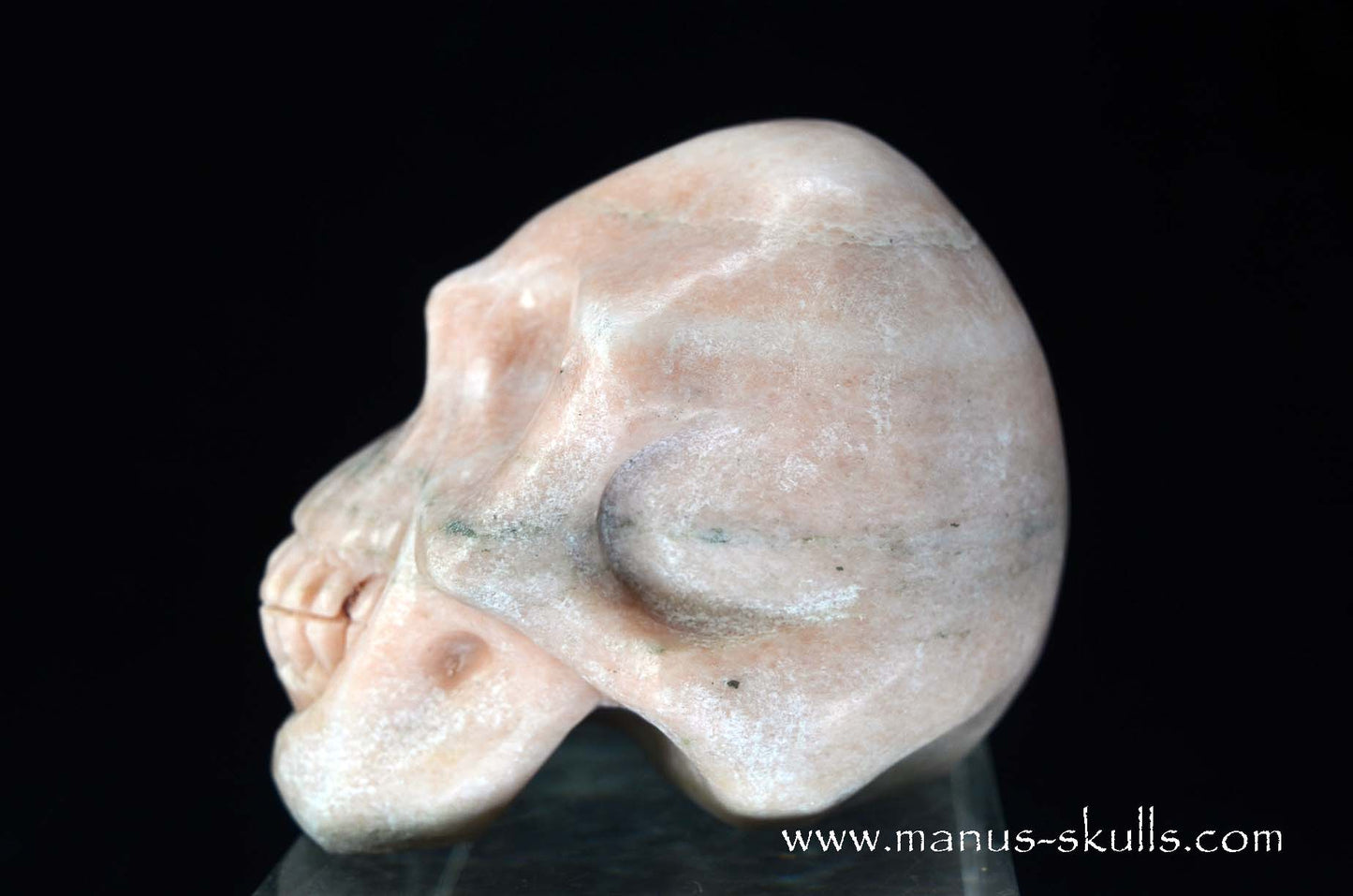 Austrian Pink Solker Marble Skull