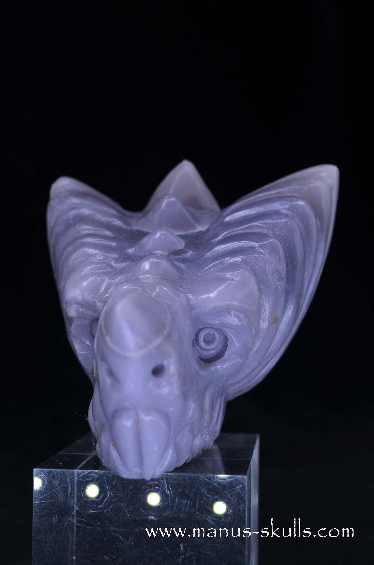 Rare Yttrium Fluorite Lavender Dragon