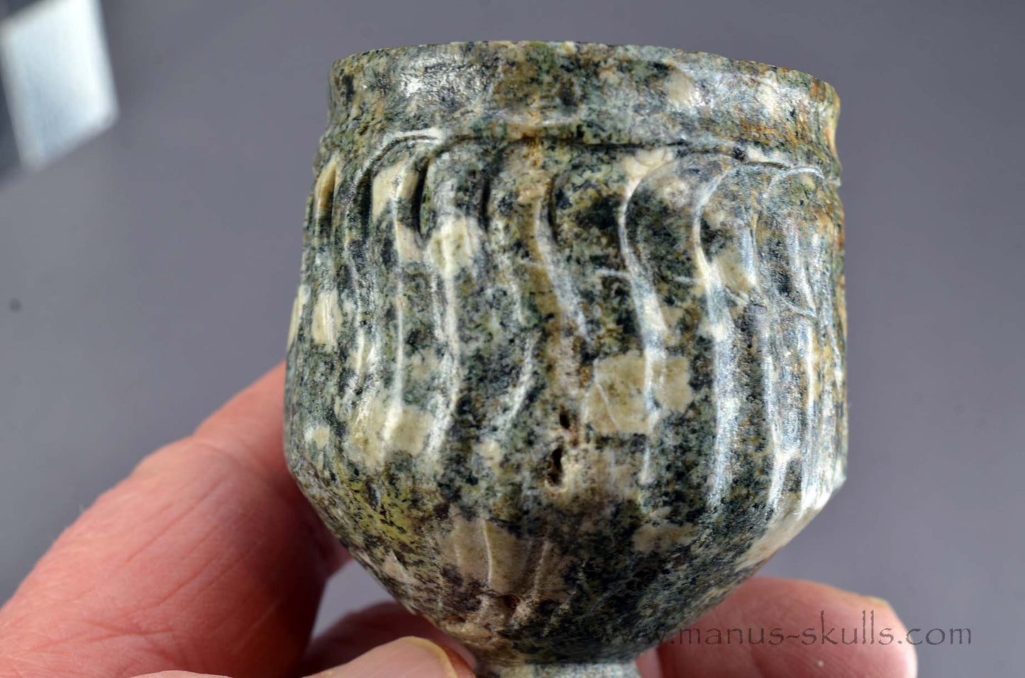 Preseli Bluestone Chalice ~ Goblet ~ Cup Tarot ~ Holy Grail  (12,8 cm)