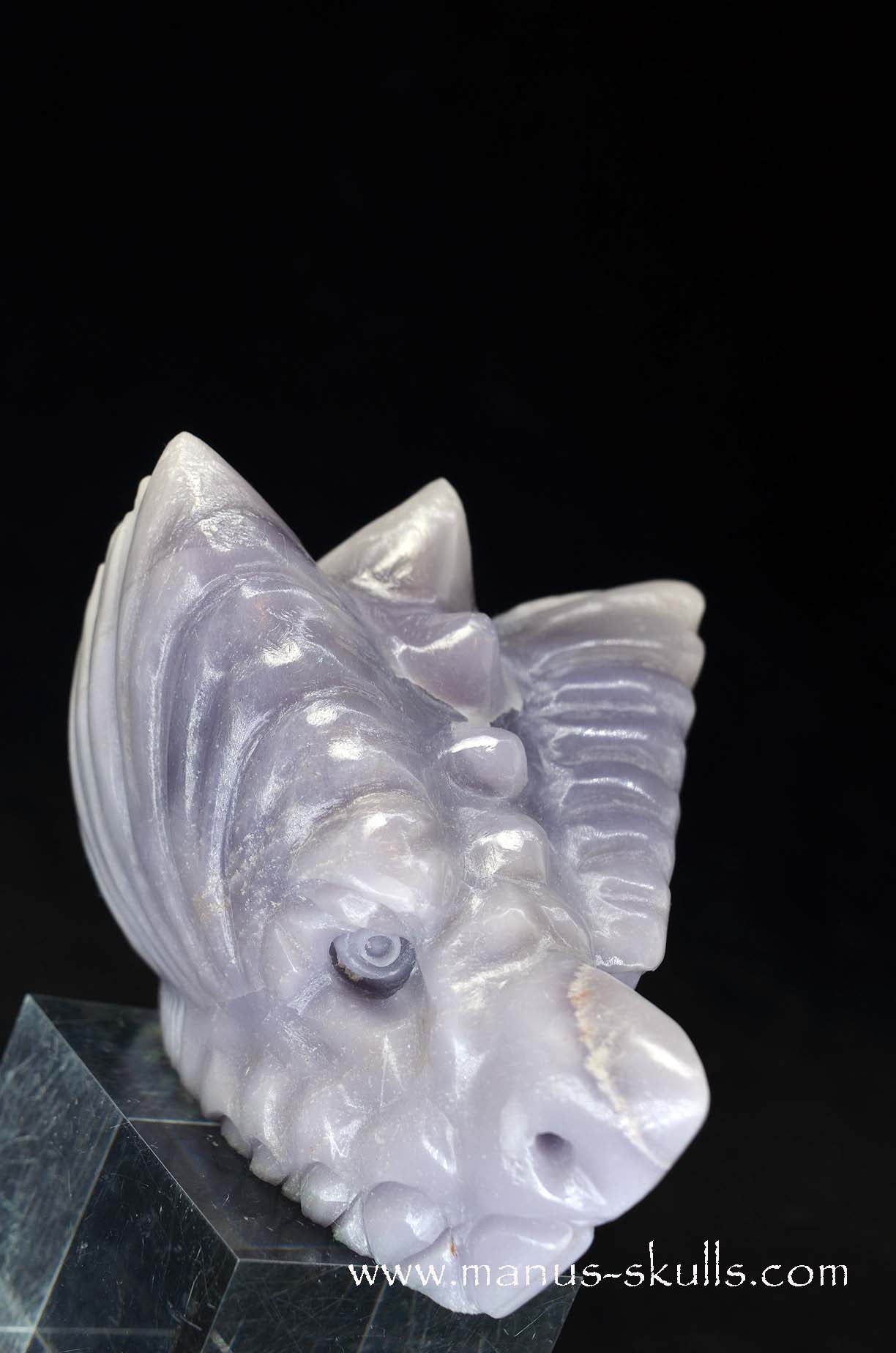 Rare Yttrium Fluorite Lavender Dragon