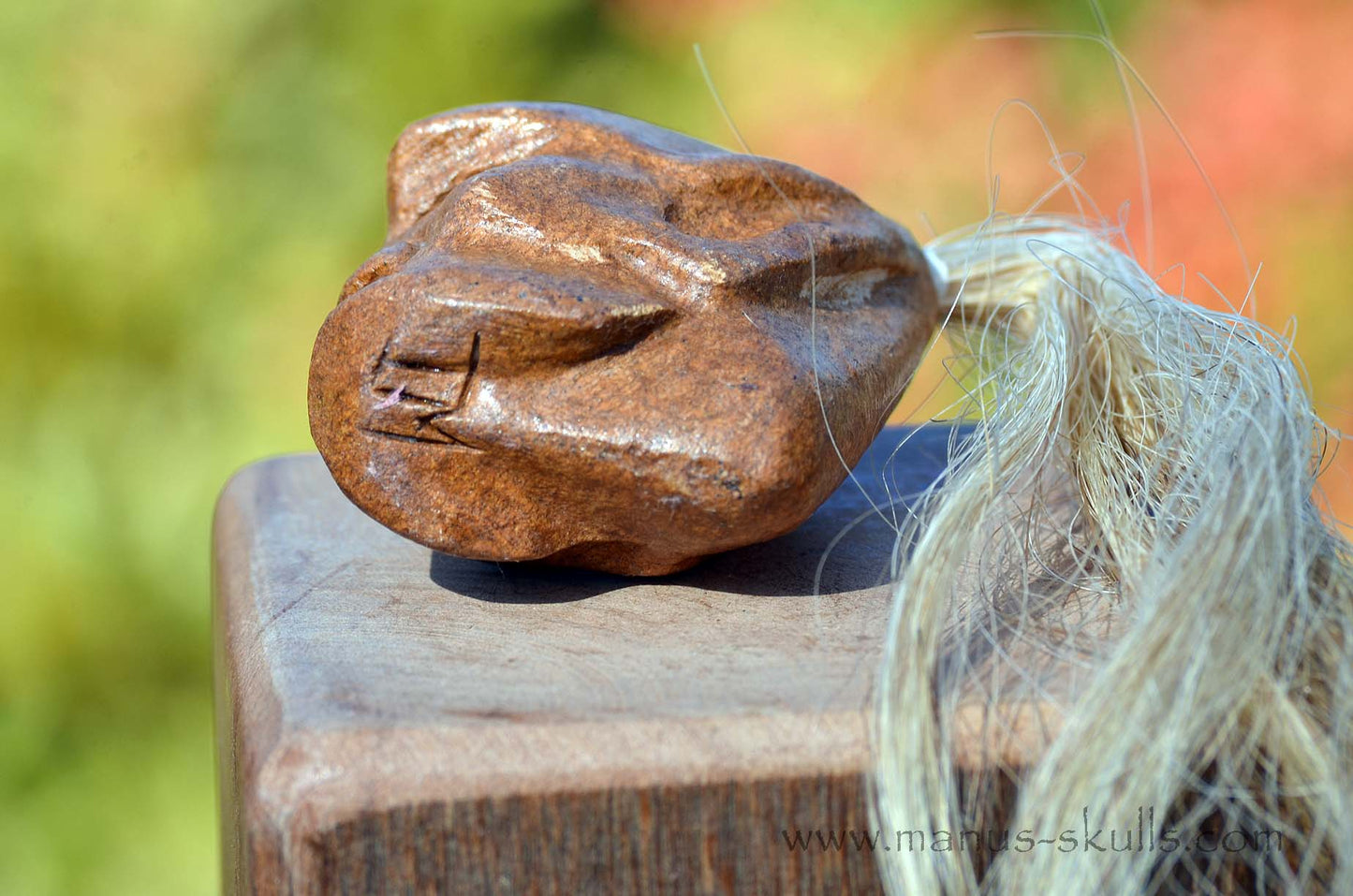 Steatite Tribal Skull #027
