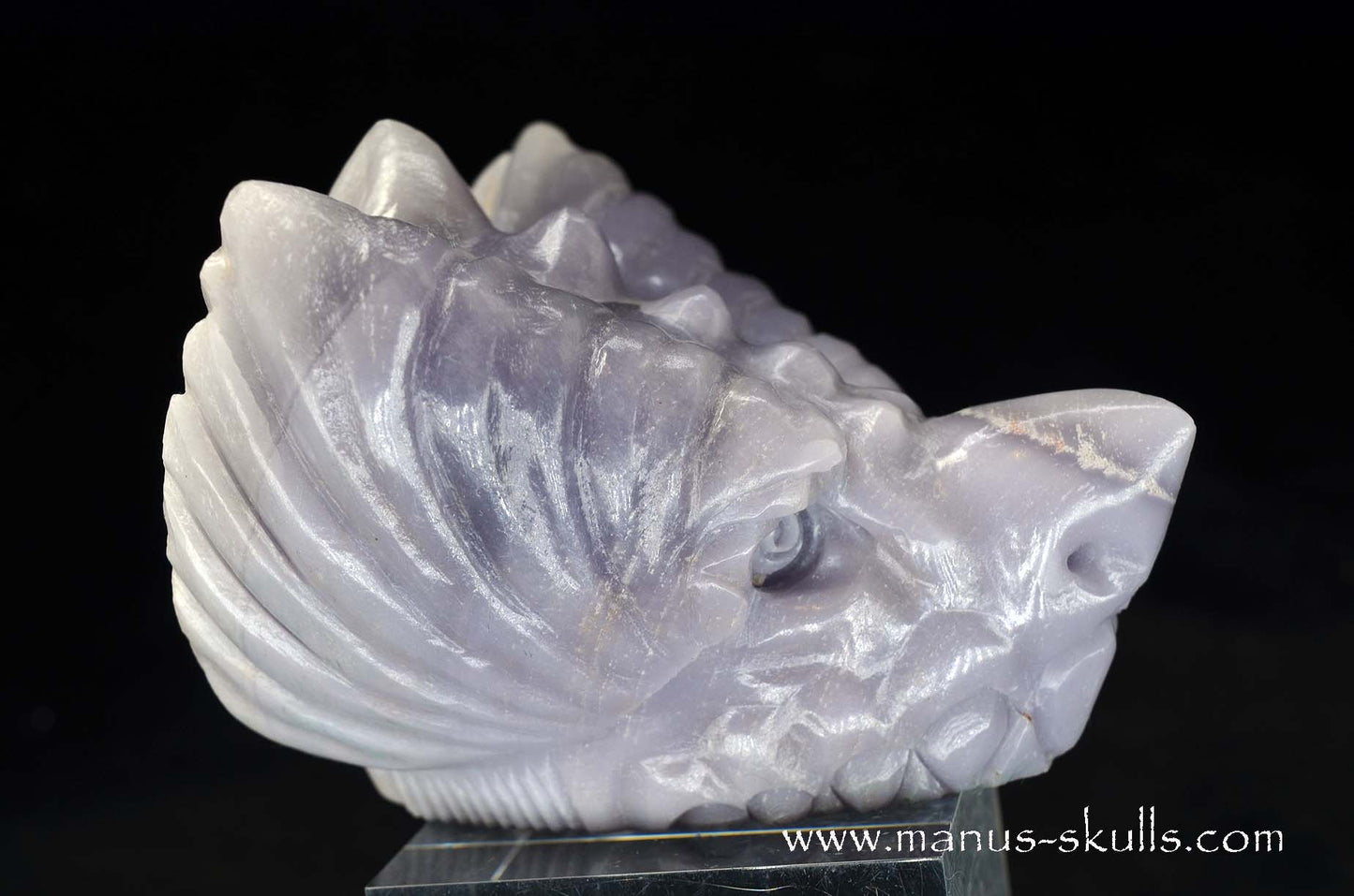 Rare Yttrium Fluorite Lavender Dragon