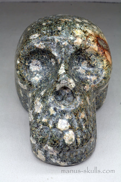 Large Preseli Bluestone Skull with Free Brainstem pendant!