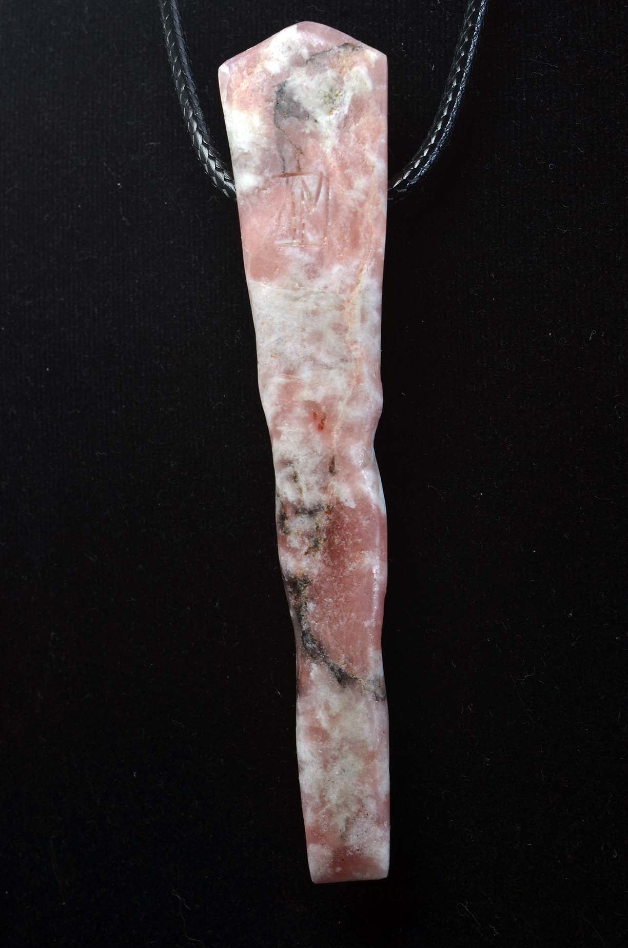Large PETALITE Tribal Pendant Statement Piece.
