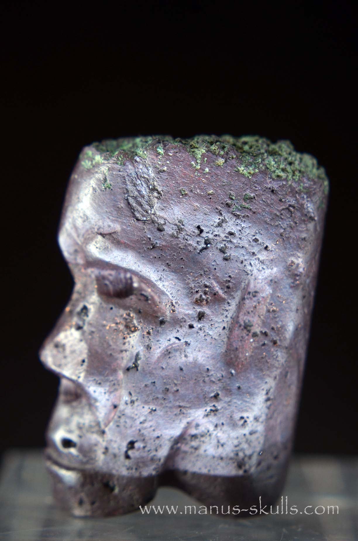 Cuprite miniature Skull