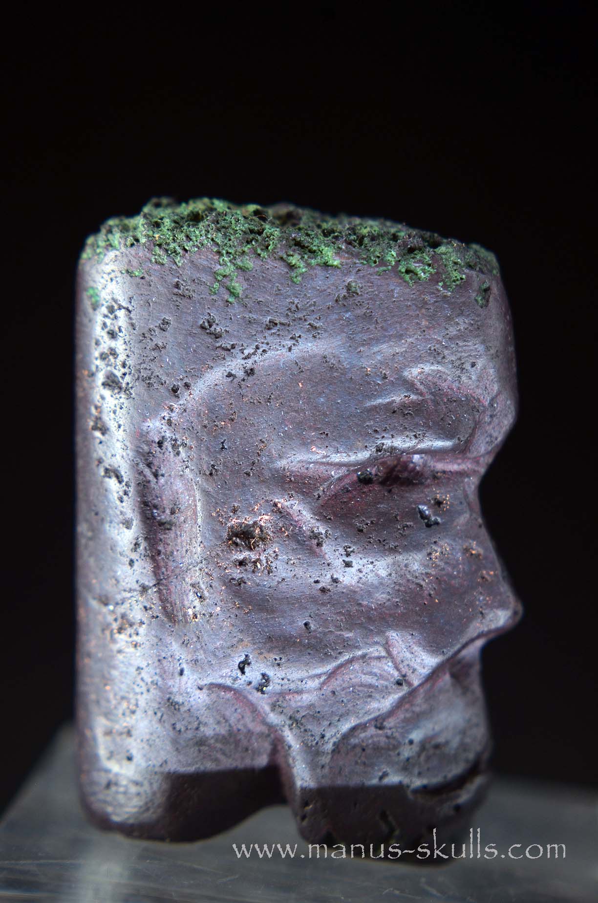 Cuprite miniature Skull