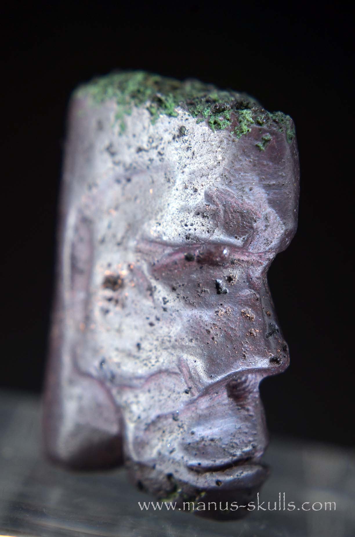 Cuprite miniature Skull