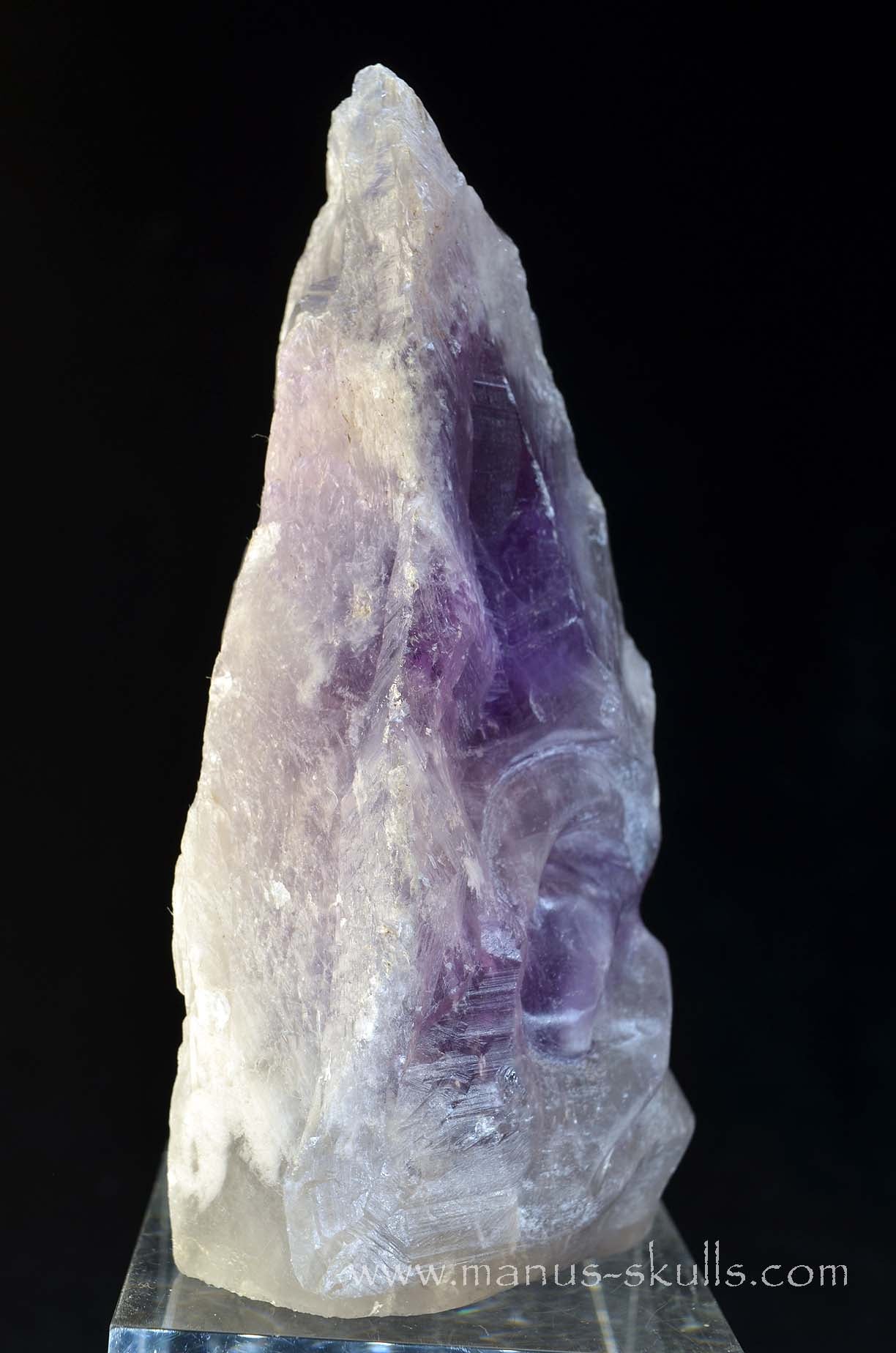 Phantom Amethyst Tribal Skull face.