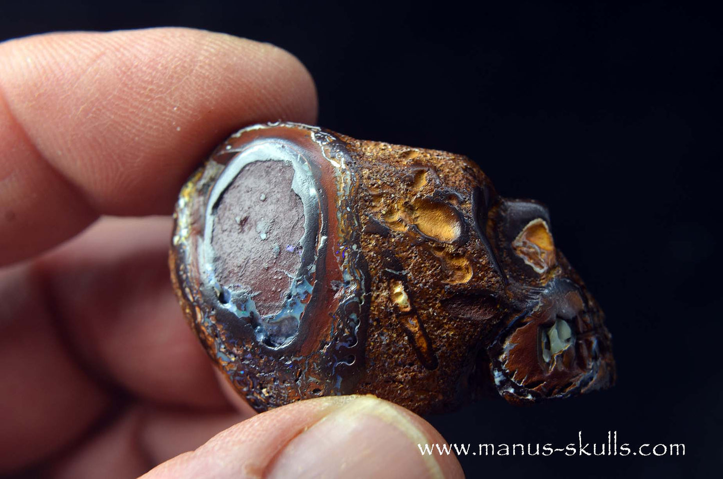 Yowah Nut Opal Skull