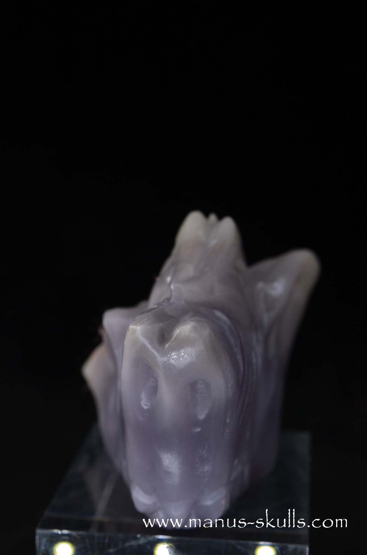 Rare Yttrium Fluorite Lavender Dragon