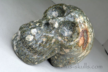 Large Preseli Bluestone Skull with Free Brainstem pendant!