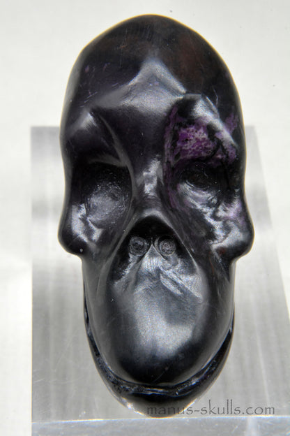 SUGILITE ~ LAVULITE  Manus SKULL 