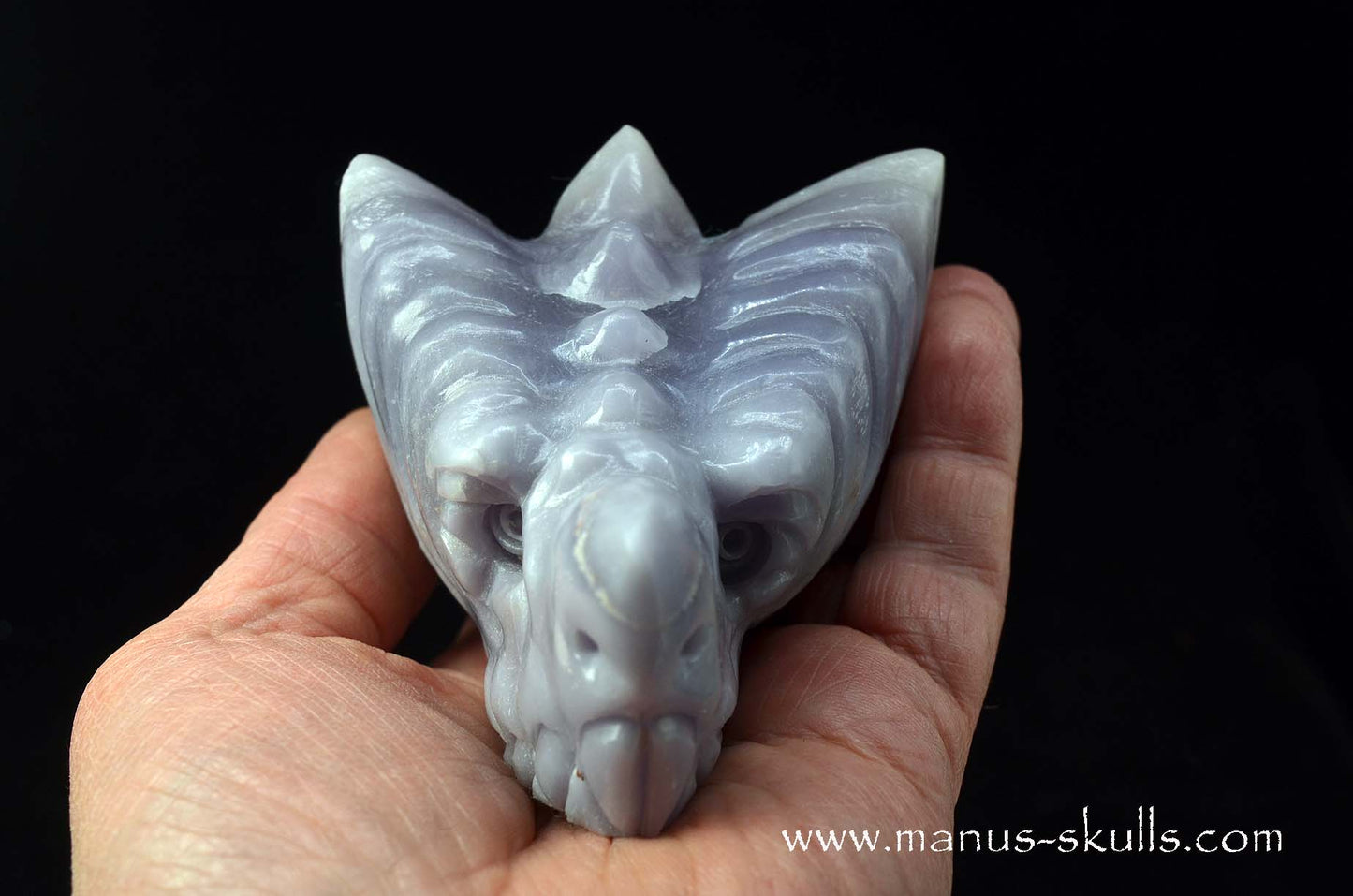Rare Yttrium Fluorite Lavender Dragon