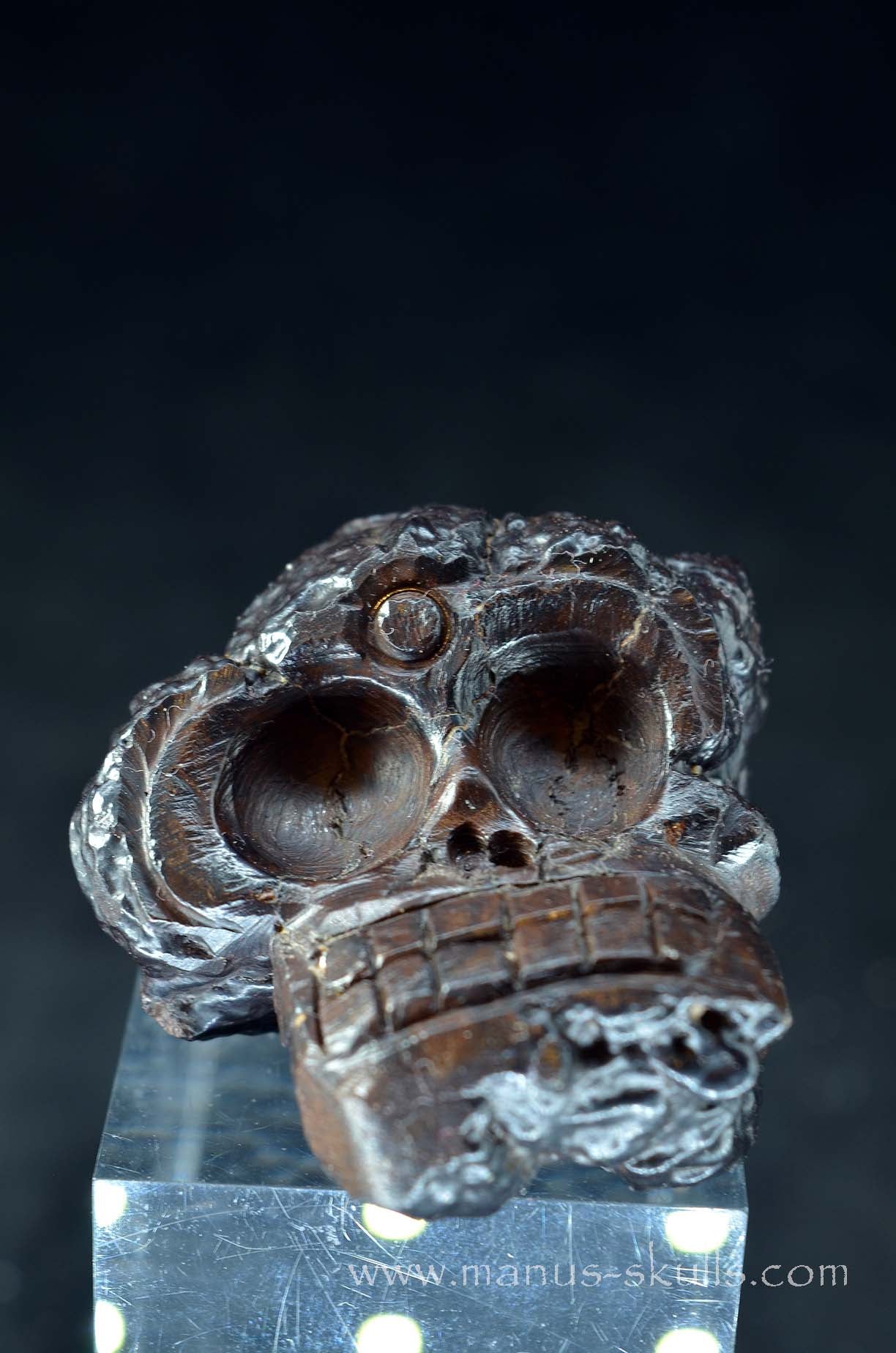 Manus skulls unique Crystal Carvings handmade skulls dragons pendants preseli bluestone tribals spiritual meaning wand Unicorn .. prophecy stone