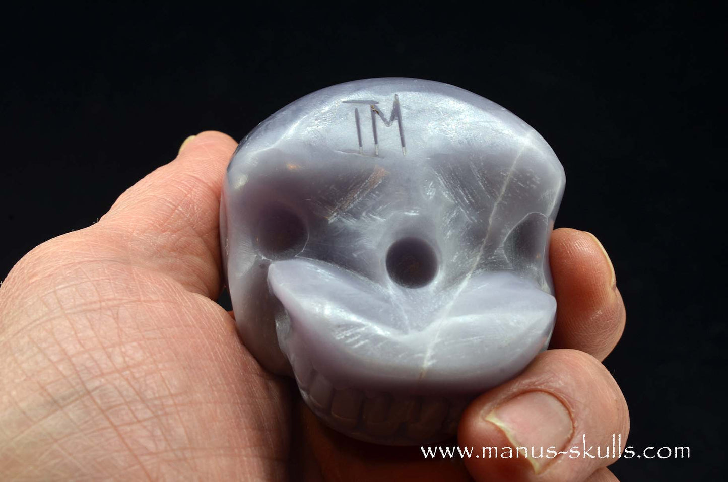 Rare Yttrium Fluorite Skull