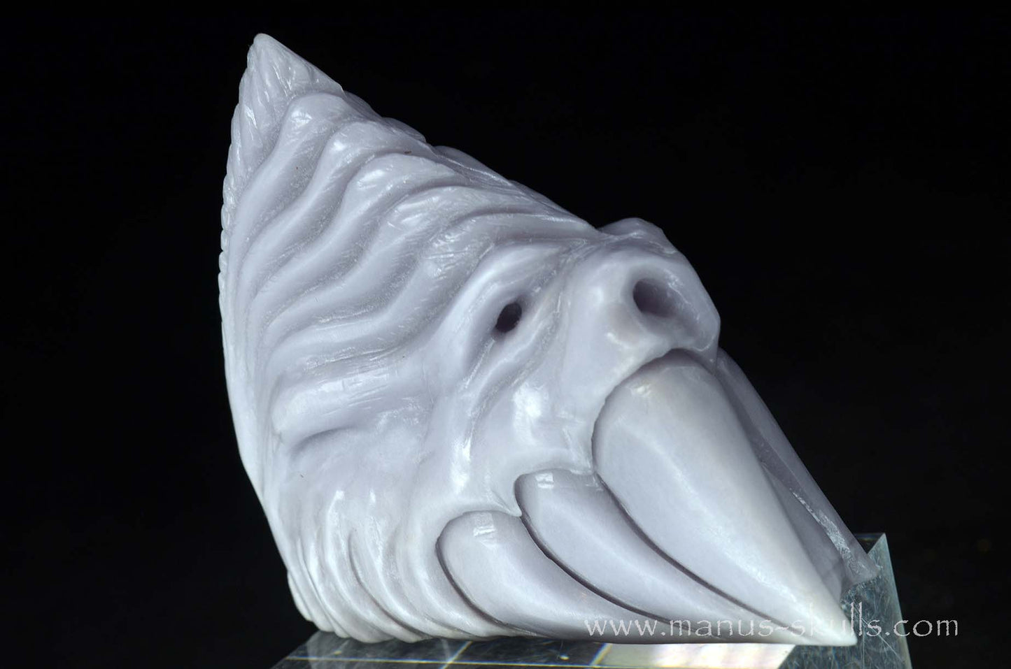 Rare Yttrium Fluorite Lavender Dragon