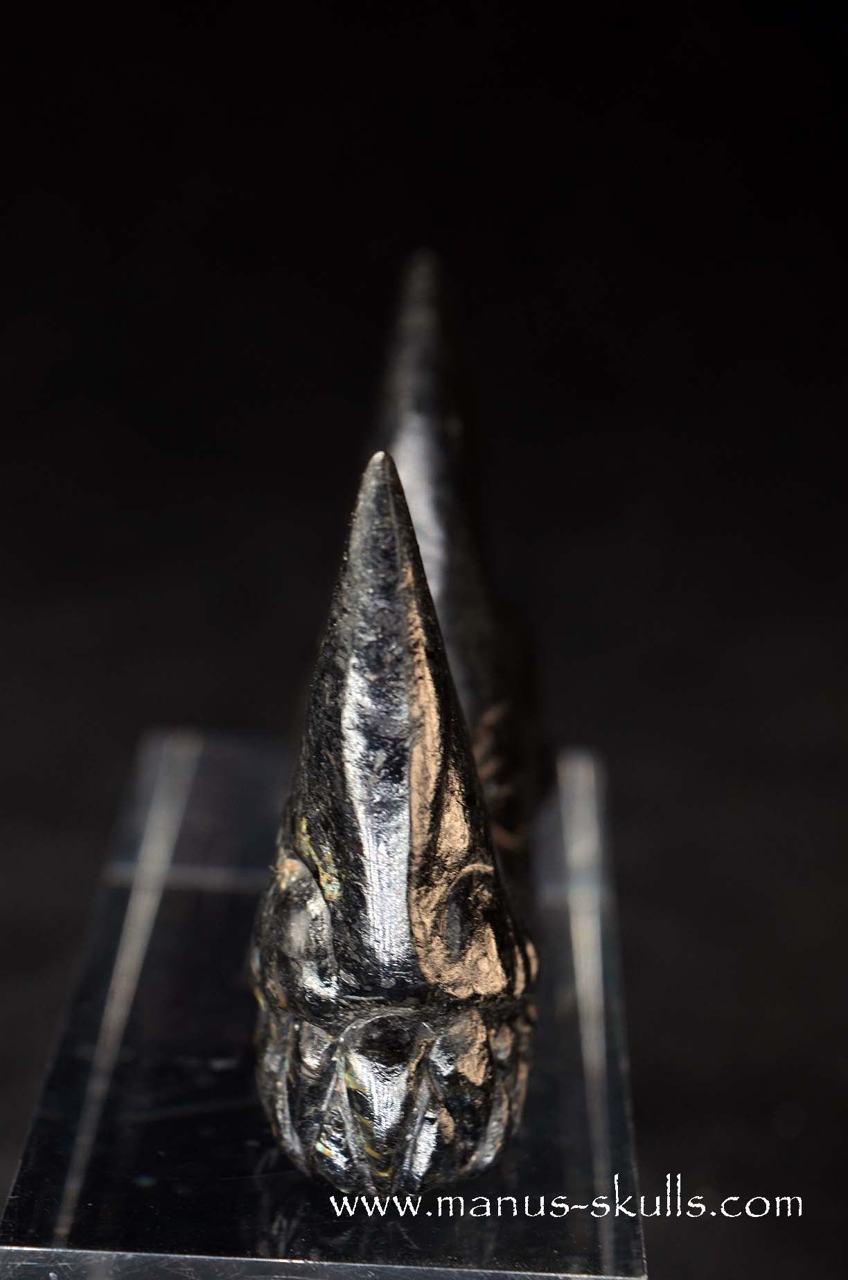 Manus skulls unique Crystal Carvings handmade skulls dragons pendants preseli bluestone tribals spiritual meaning wand Unicorn ..  nuummite