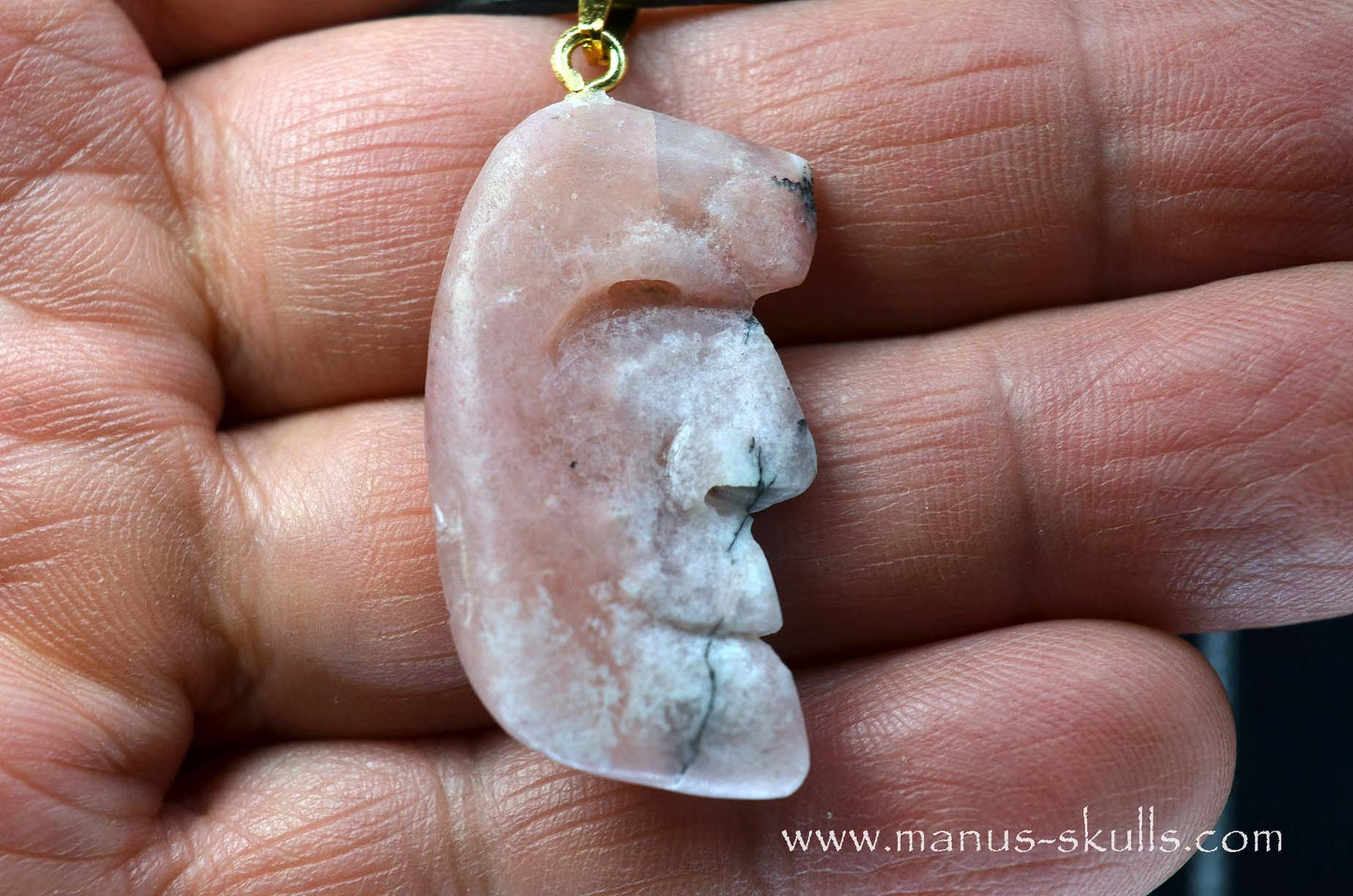 Petalite tribal Pendant #16