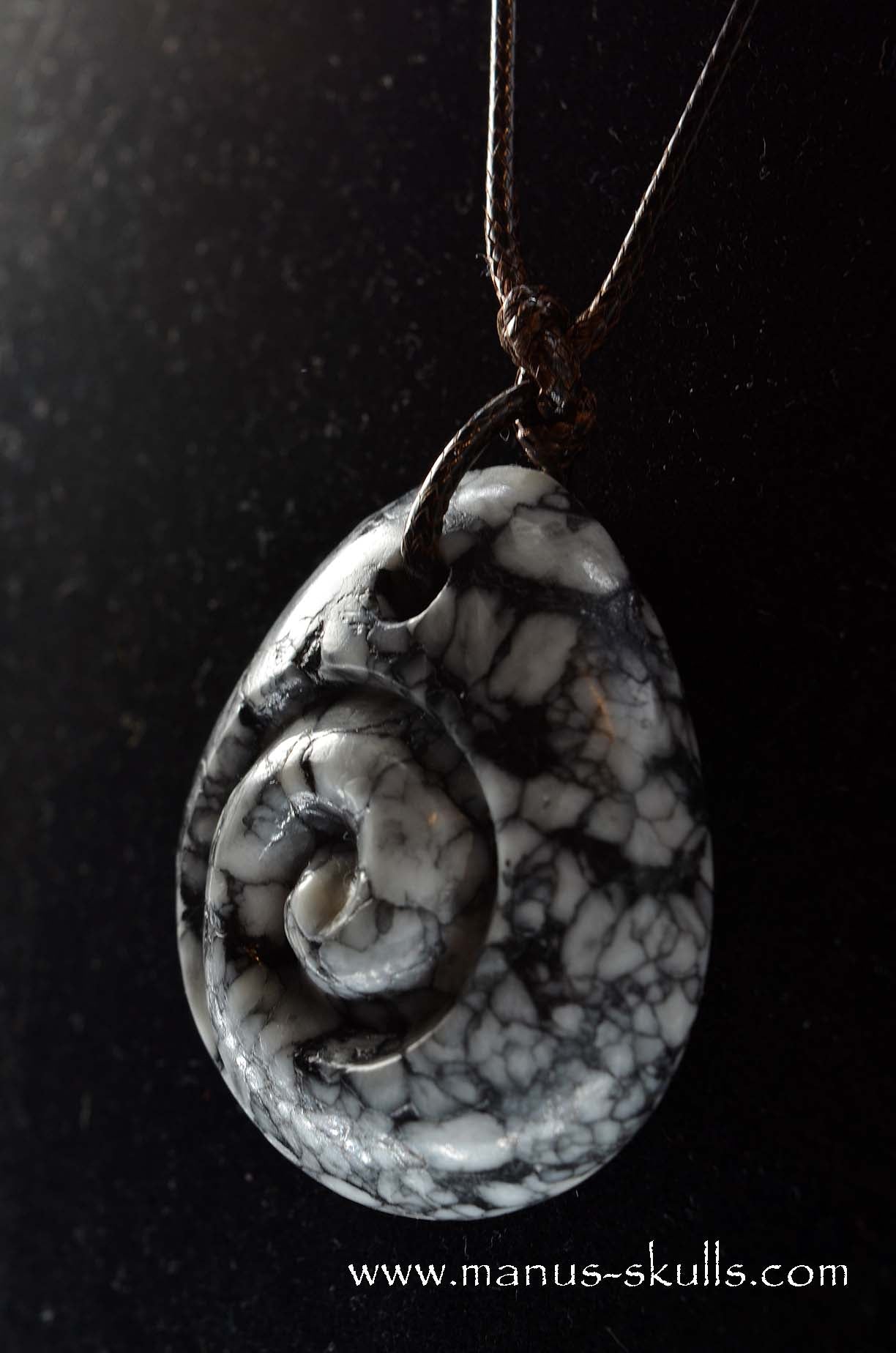 Manus skulls unique Crystal Carvings handmade skulls dragons pendants preseli bluestone tribals spiritual meaning wand Unicorn ..  spiral pinolith