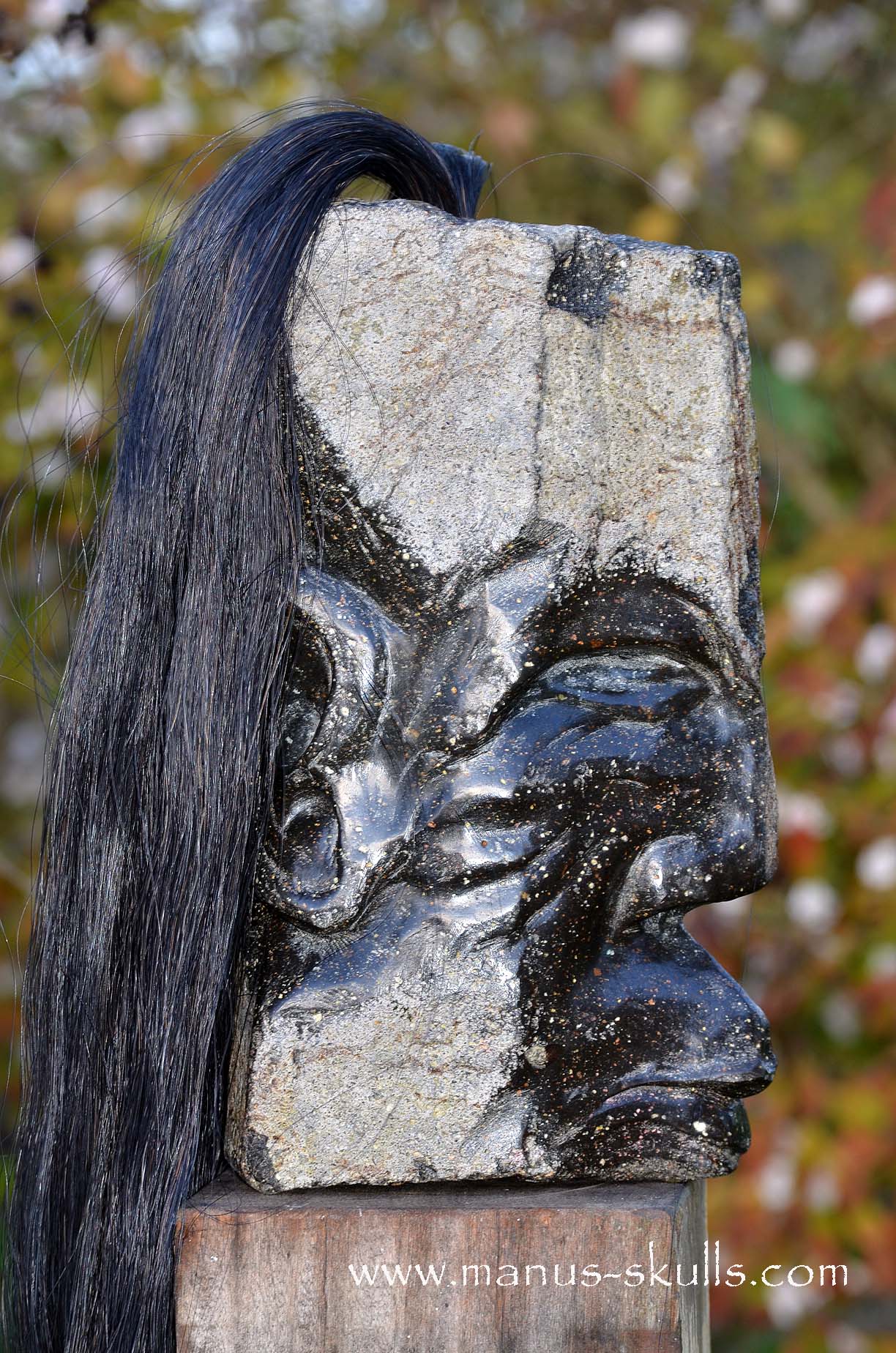 Manus skulls unique Crystal Carvings handmade skulls dragons pendants preseli bluestone tribals spiritual meaning wand Unicorn .. hexagonal basalt