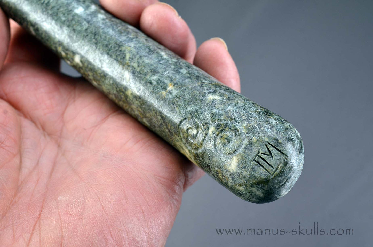 Preseli Bluestone Tarot Symbol Wands Eternity & Triskel Symbol