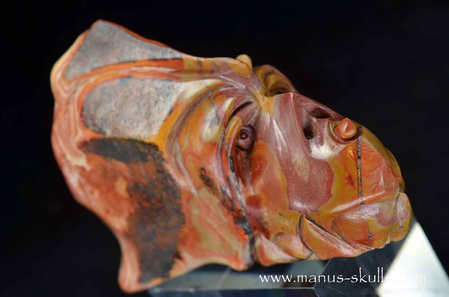 Rainbow Jasper Dragon