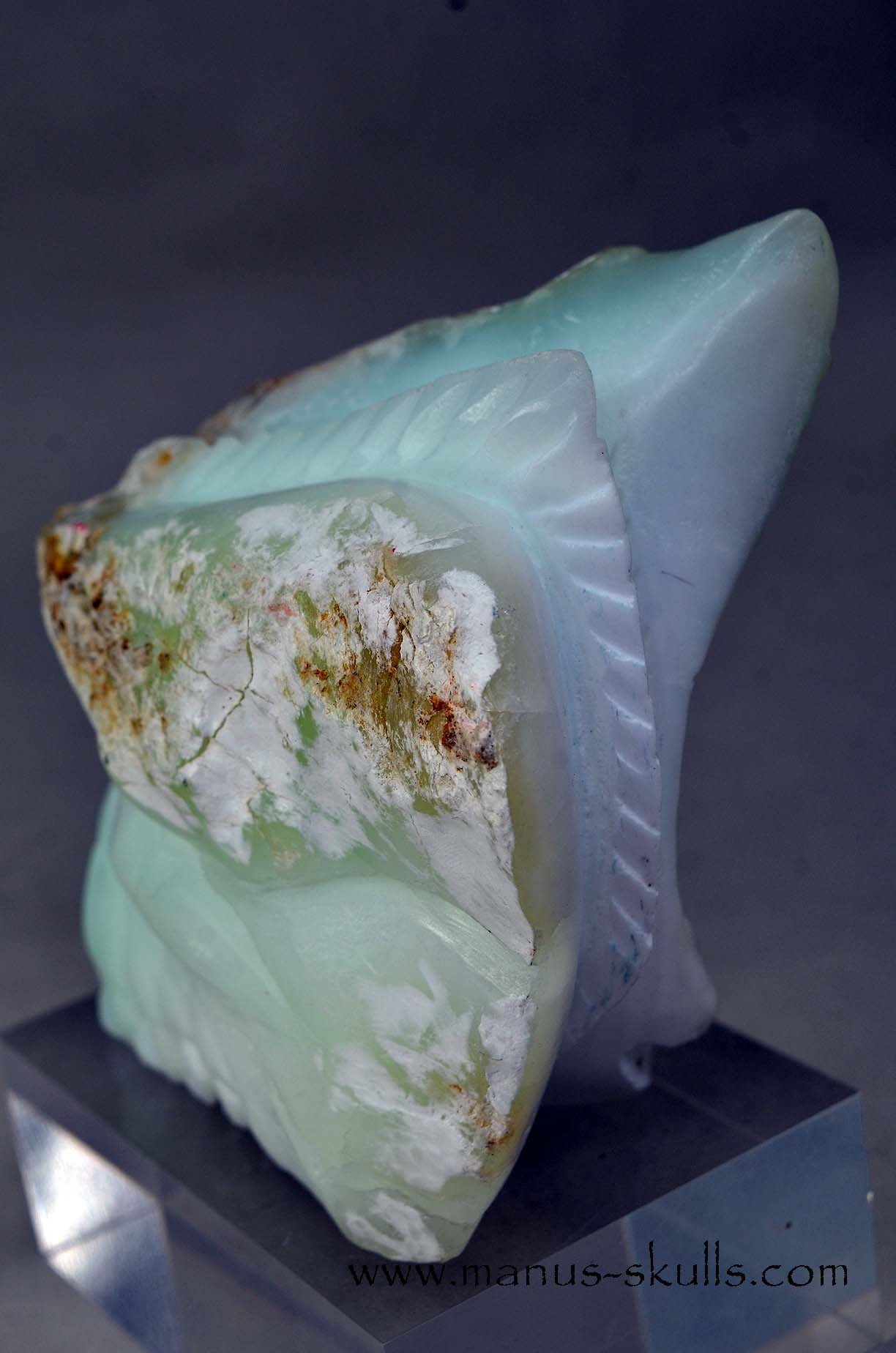 Mint Green Opal Dragon