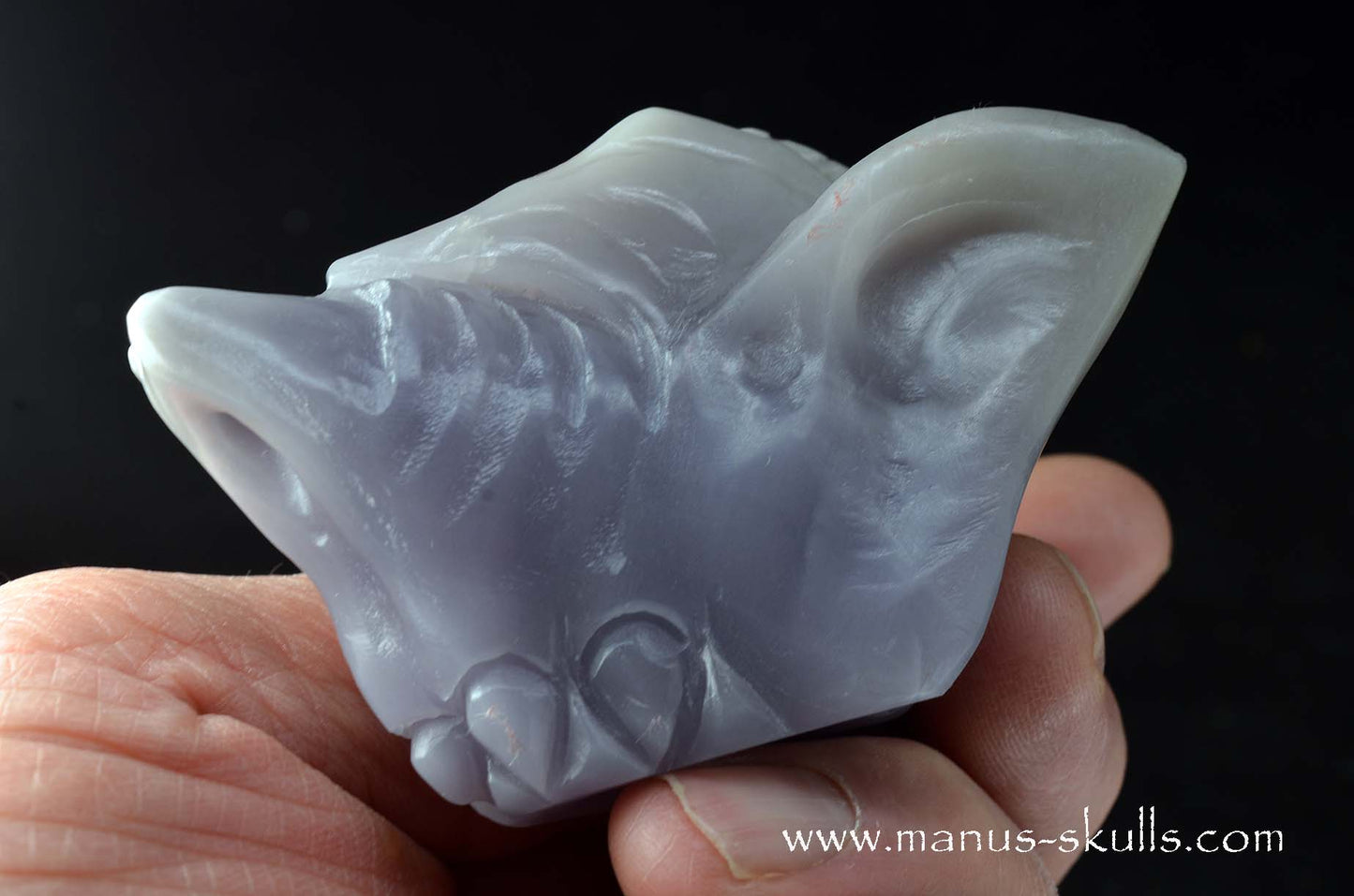 Rare Yttrium Fluorite Lavender Dragon