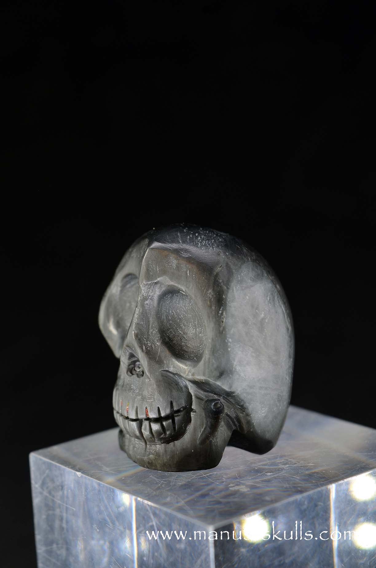Eagle Eye Quartz Skully