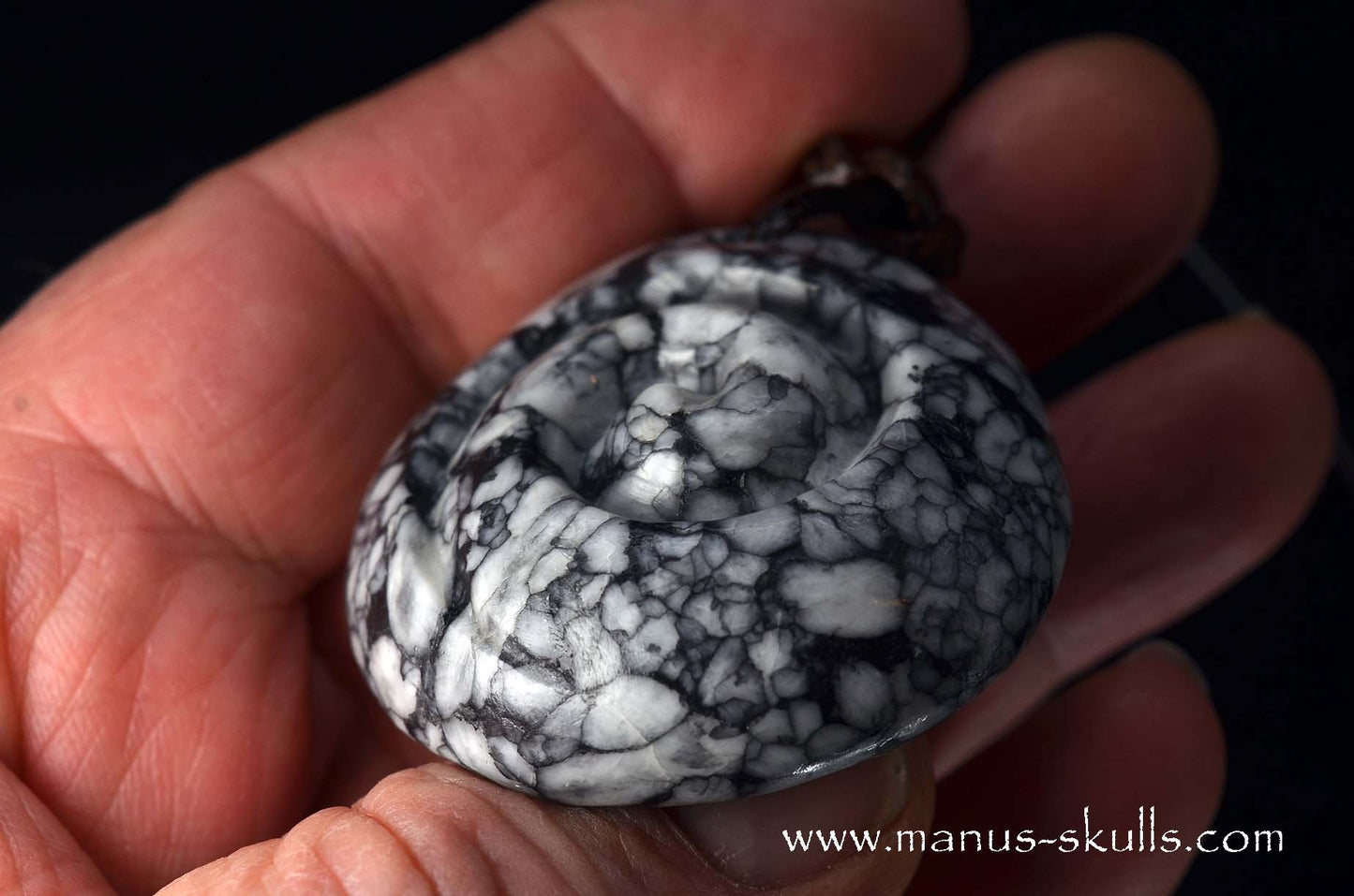 Pinolith Spiral Pendant