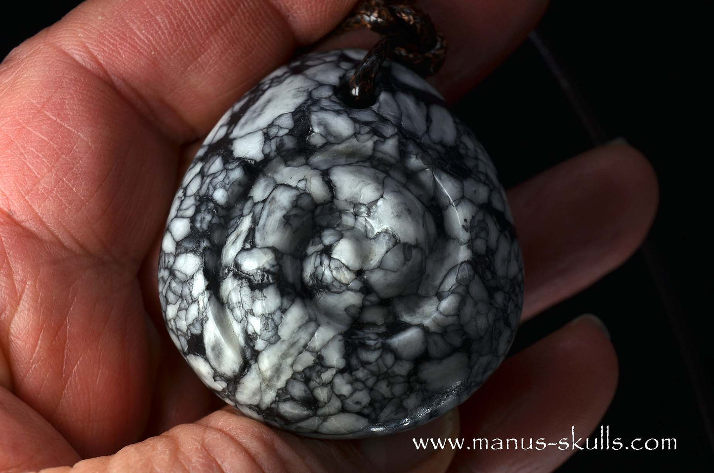 Pinolith Spiral Pendant