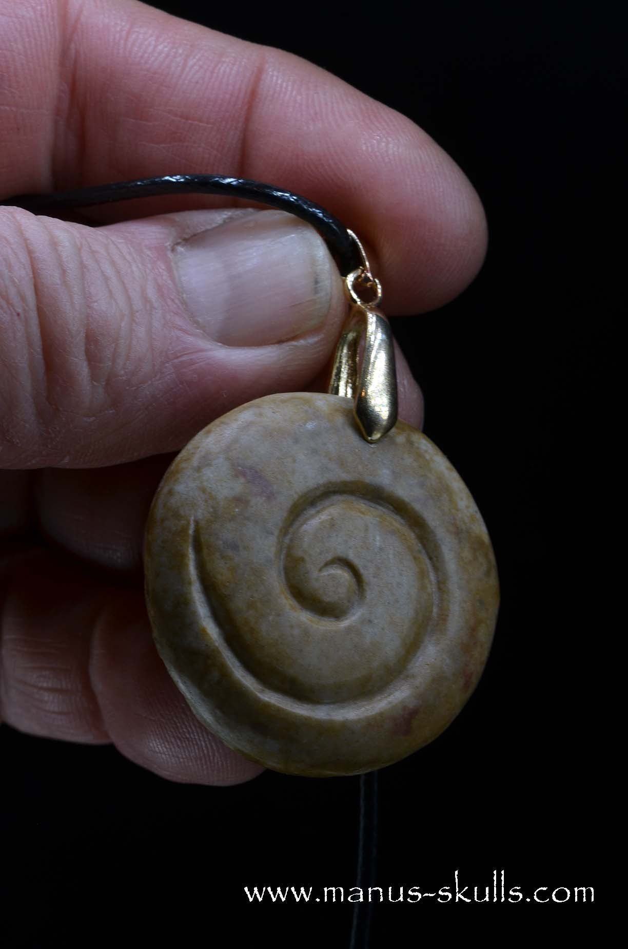 Sarsens stone Spiral Pendant (Stonehenge Stone)