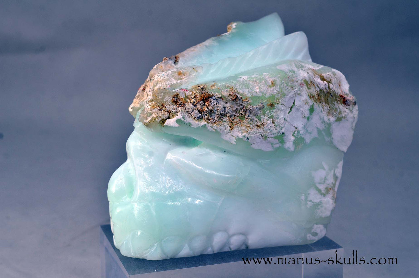 Mint Green Opal Dragon