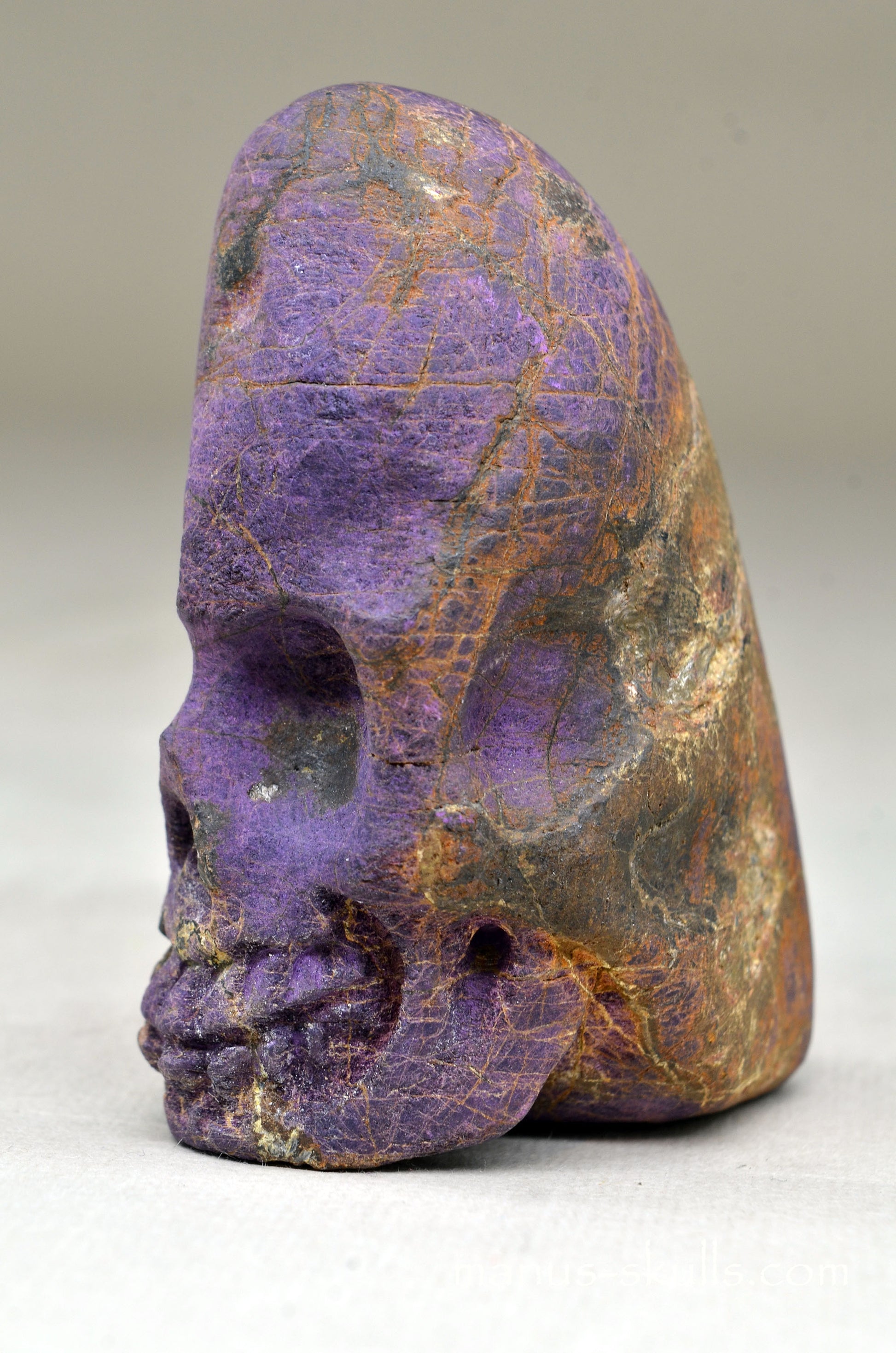 Purpurite Conehead Manus Skull