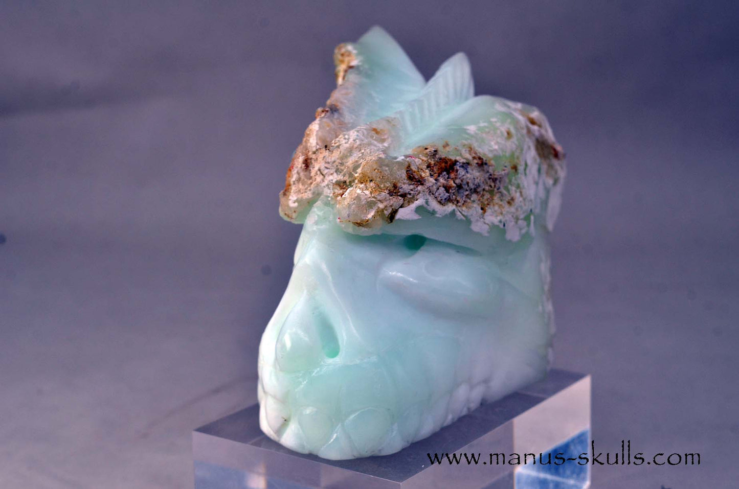 Mint Green Opal Dragon