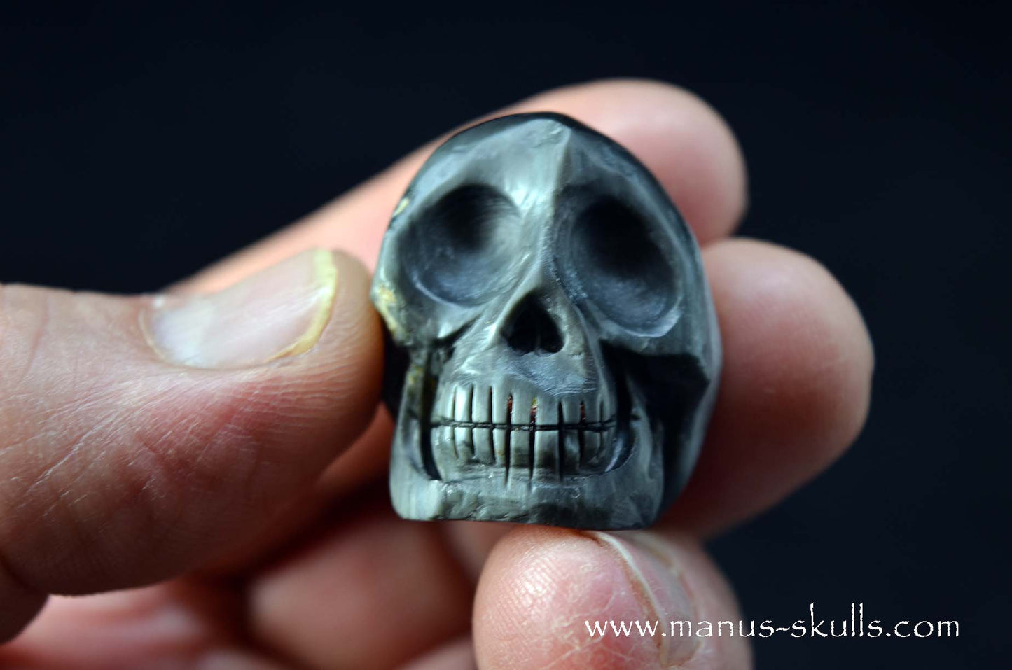 Eagle Eye Quartz Skully