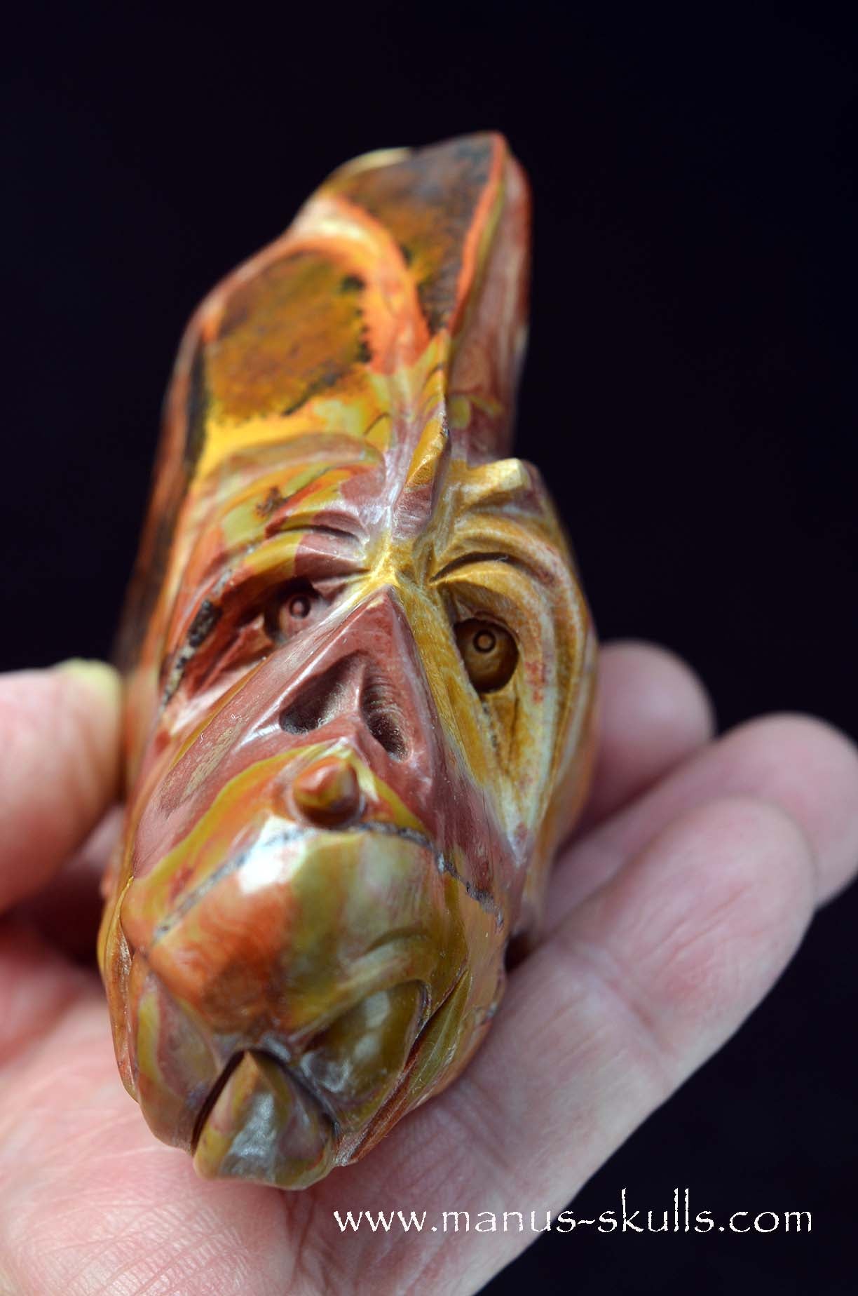 Rainbow Jasper Dragon