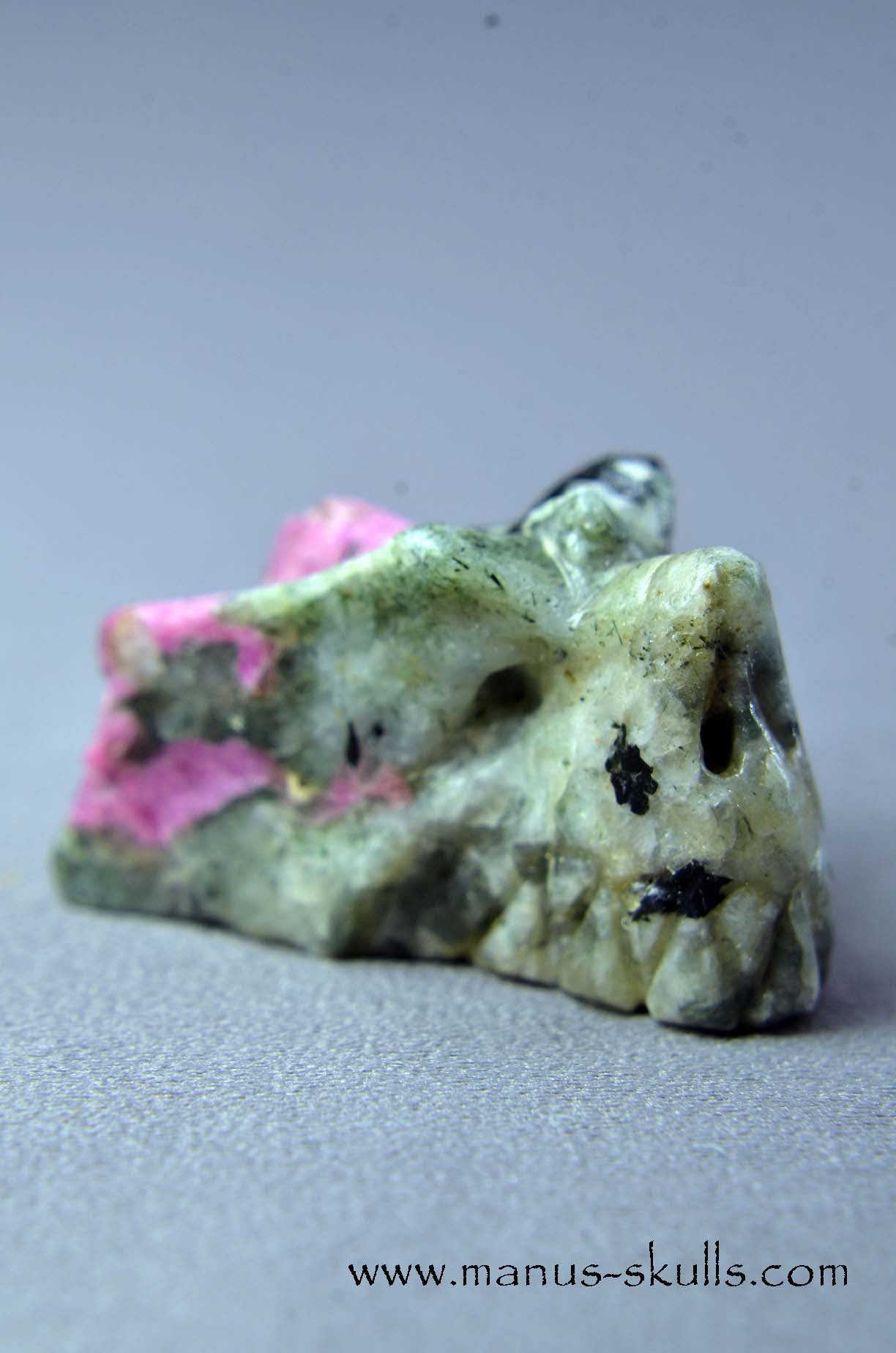 Manus skulls unique Crystal Carvings handmade skulls dragons pendants preseli bluestone tribals spiritual meaning wand Unicorn ..  hackmanite sodalite greenland UV light