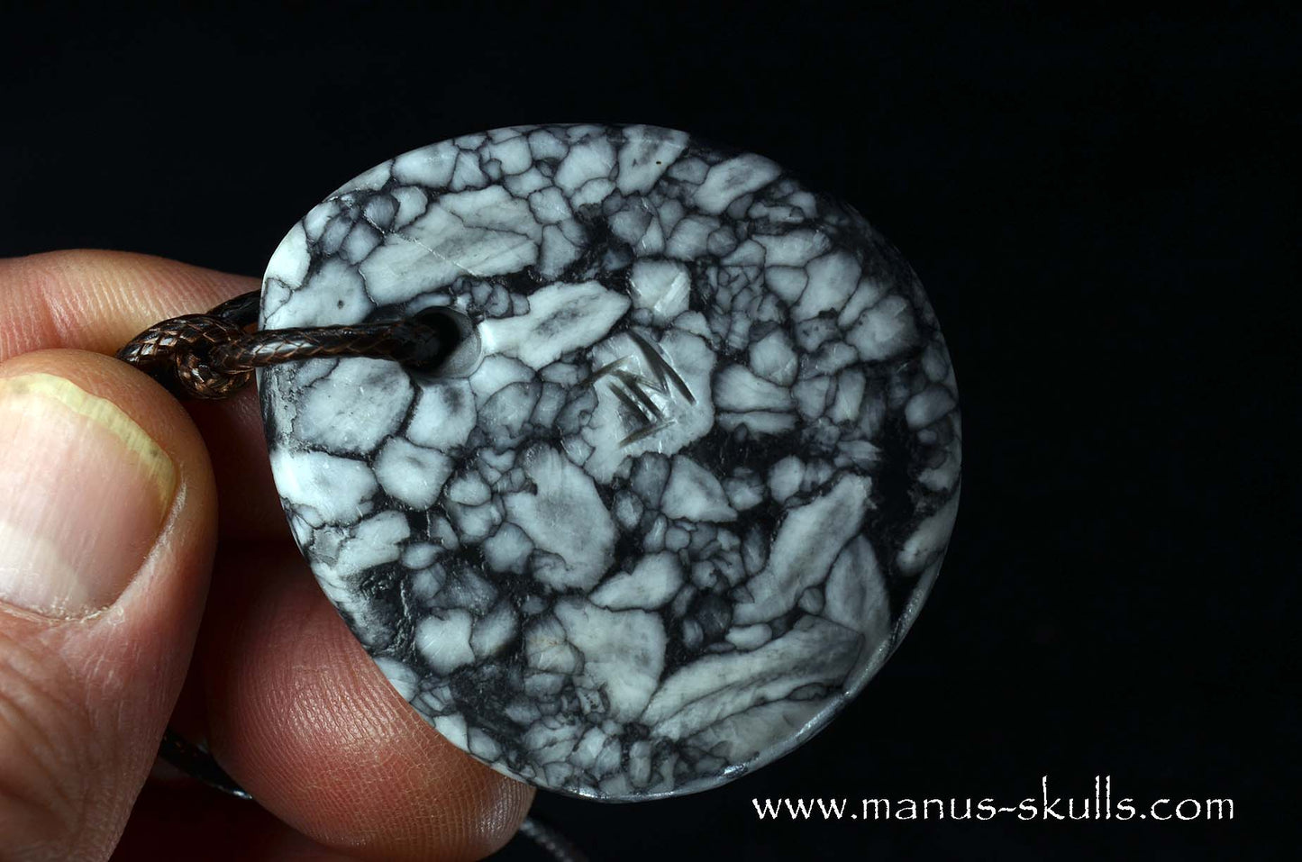 Pinolith Spiral Pendant