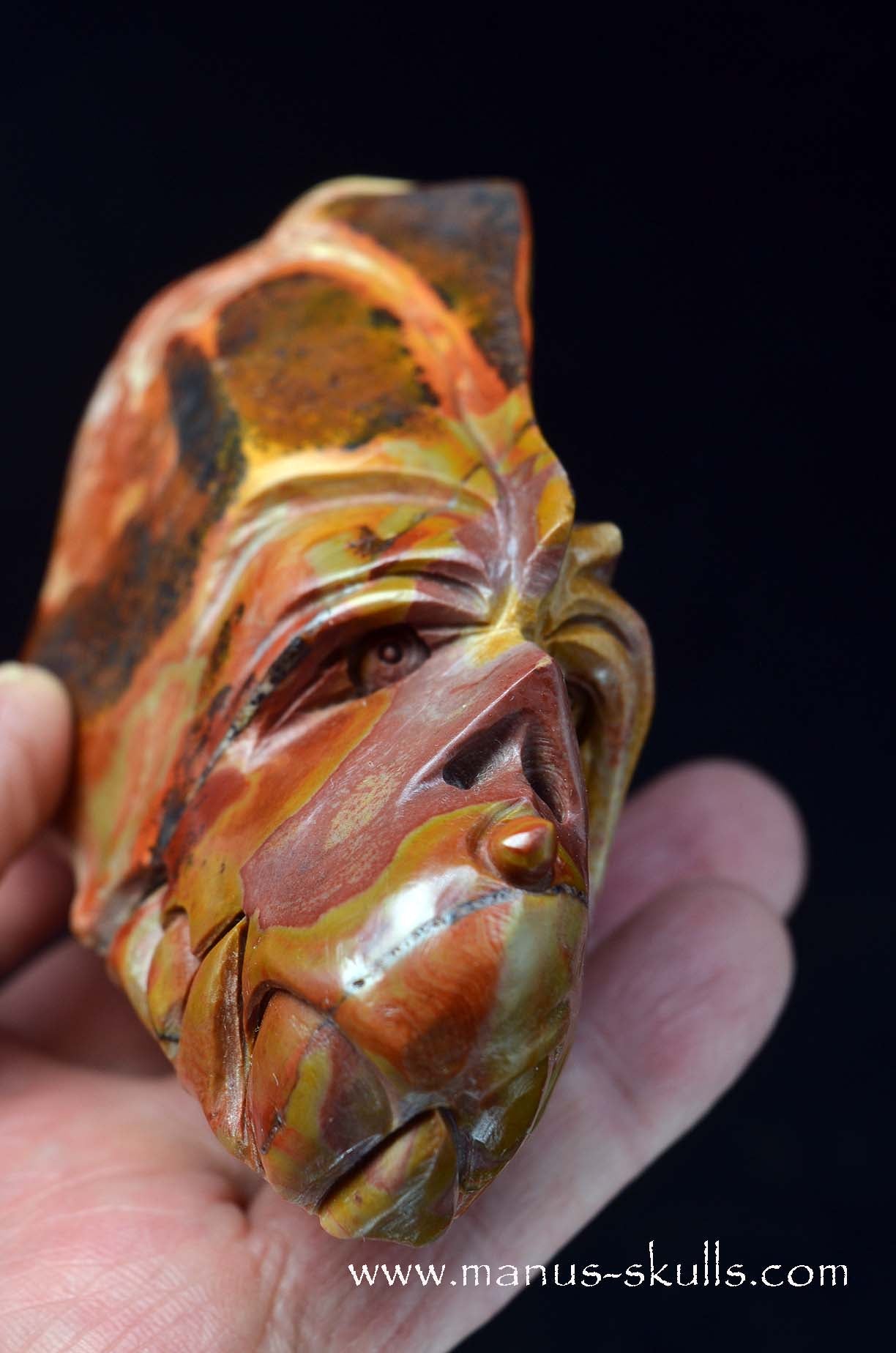 Rainbow Jasper Dragon